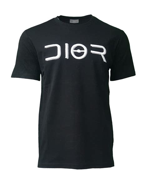 christian dior tshirt black|Dior polo shirts for men.